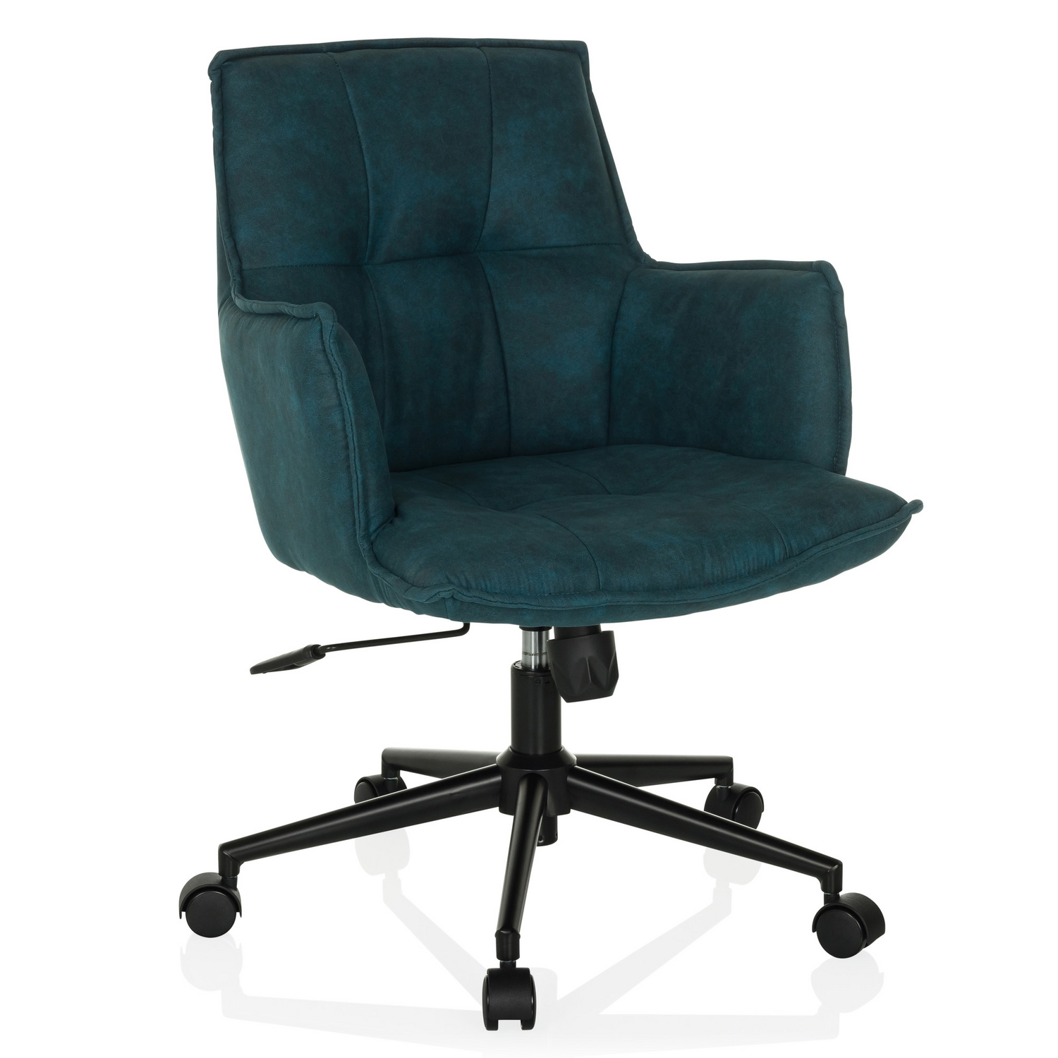 Hjh Living Home Office Stuhl Drehstuhl Solao Life Stoff Dunkelblau Stuhl Sessel B-Ware - 4064323038849