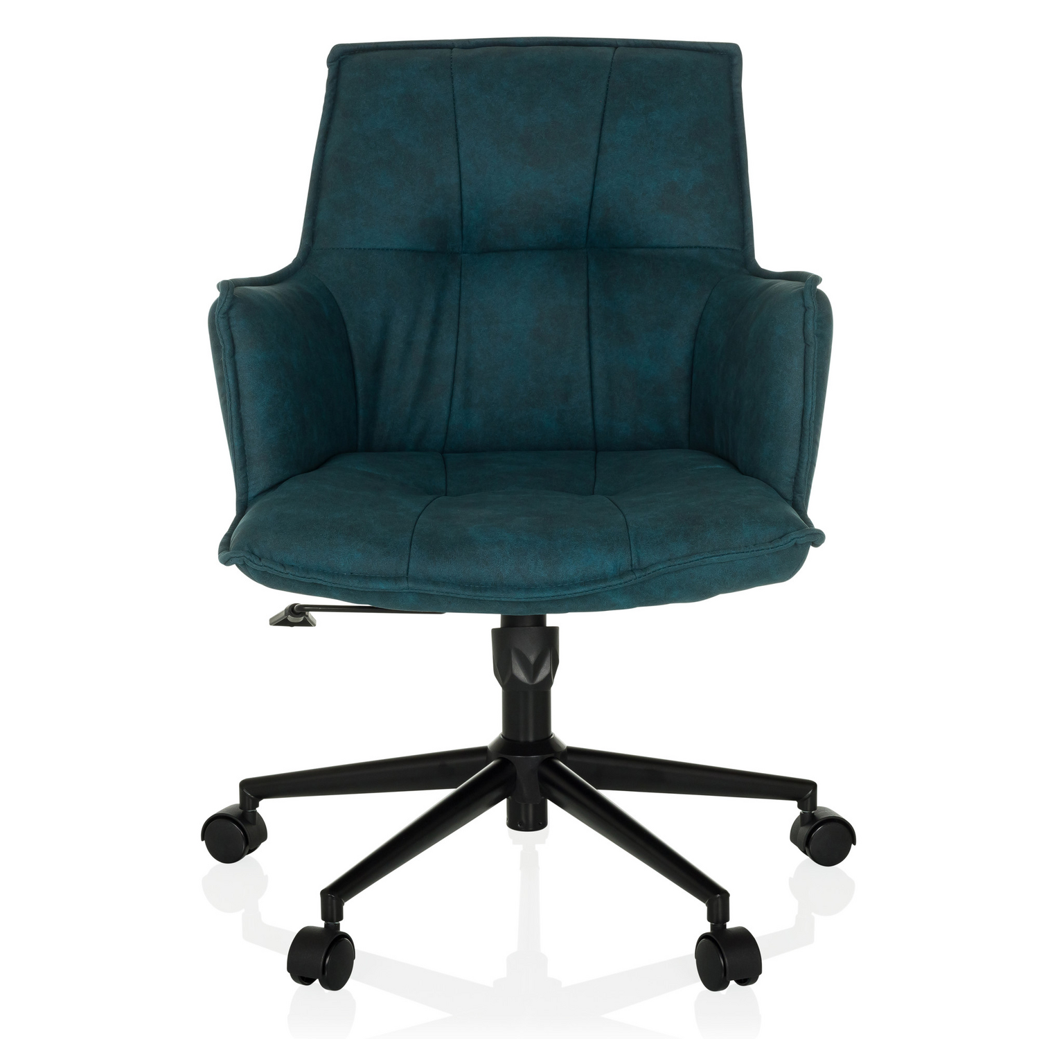 Hjh Living Home Office Stuhl Drehstuhl Solao Life Stoff Dunkelblau Stuhl Sessel B-Ware - 4064323038849