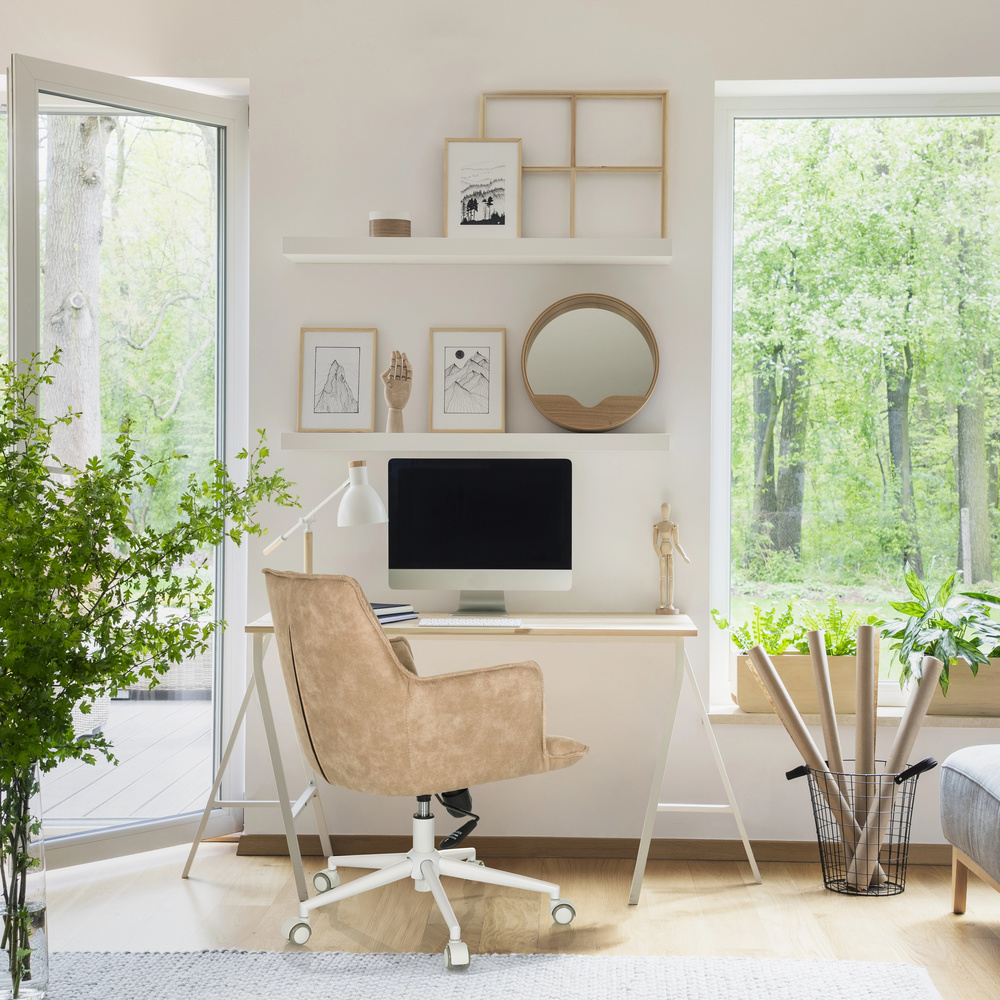 Hjh Living Home Office Stuhl Drehstuhl Bürostuhl Stoff Multifunktionsrollen B-Ware - 4064323038870
