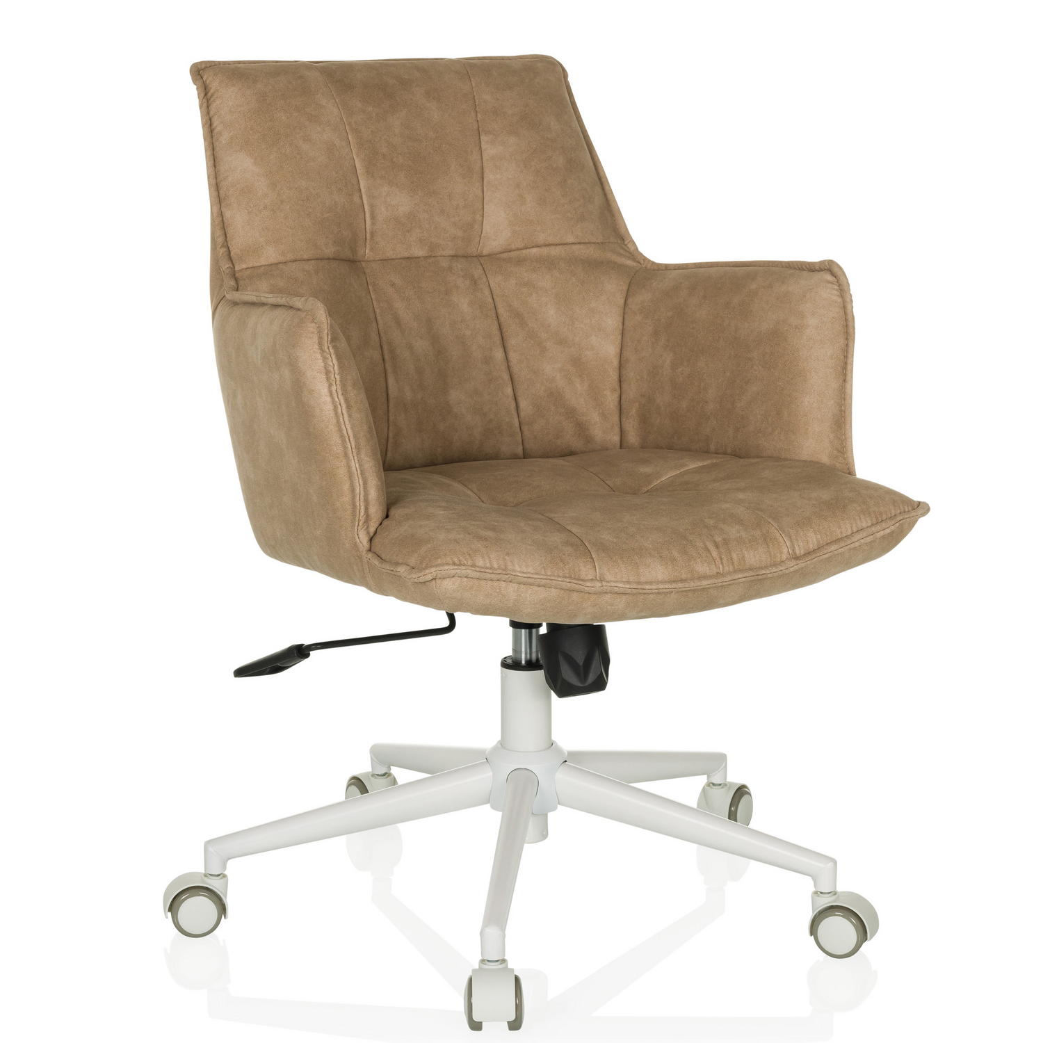 Hjh Living Home Office Stuhl Drehstuhl Bürostuhl Stoff Multifunktionsrollen B-Ware - 4064323038870