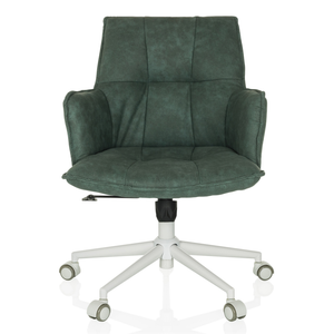 B-Ware Hjh Living Drehstuhl Bürostuhl Home Office Stuhl Stoff Mint Armlehnen Hartboden
