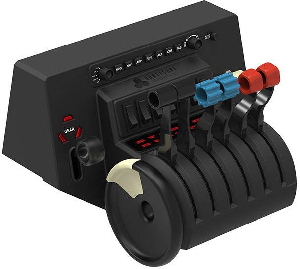 Aerosoft Honeycomb Bravo Throttle Quadrant Flugsimulator Controller Usb Schwarz B-Ware - 4039621003042