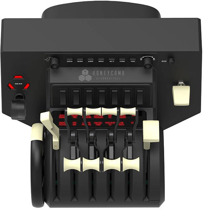 Aerosoft Honeycomb Bravo Throttle Quadrant Flugsimulator Controller Usb Schwarz B-Ware - 4039621003042