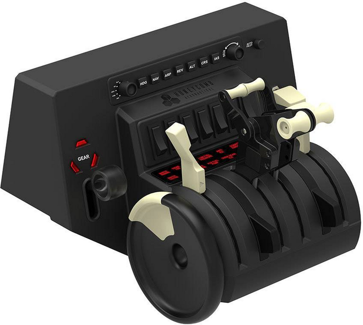 Aerosoft Honeycomb Bravo Throttle Quadrant Flugsimulator Controller Usb Schwarz B-Ware - 4039621003042