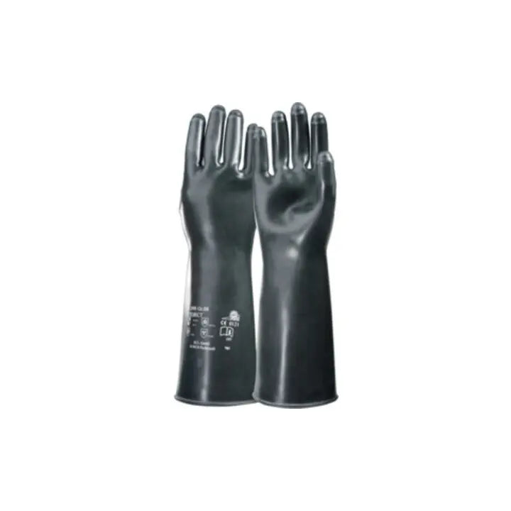B-Ware Honeywell Chemiehandschuh Schutzhandschuh Butoject 898 En 388 Schwarz Größe 8 - 4008198789888