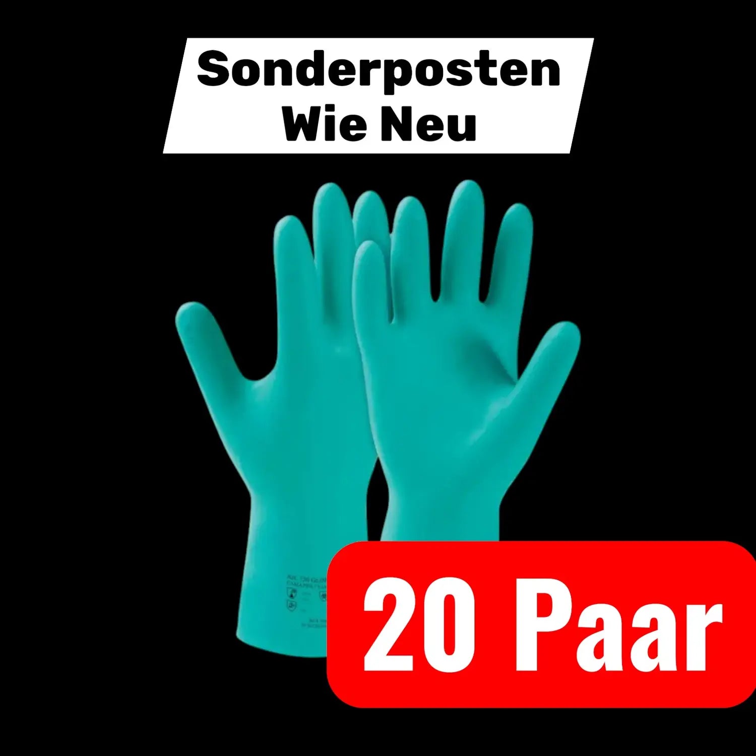 B-Ware Honeywell Chemiehandschuh Camatril Schutzhandschuh Nitril Größe 7 Grün 2 X 10 St - 4008198773092