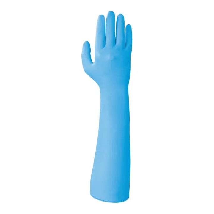 B-Ware Honeywell Einweghandschuh Schutzhandschuh Sivo Chem 759 Blau Größe 7 40 Stück - 4008198775973