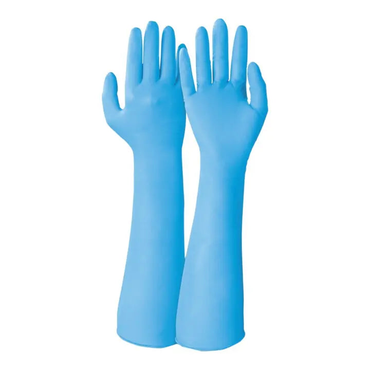 B-Ware Honeywell Einweghandschuh Schutzhandschuh Sivo Chem 759 Blau Größe 7 40 Stück - 4008198775973