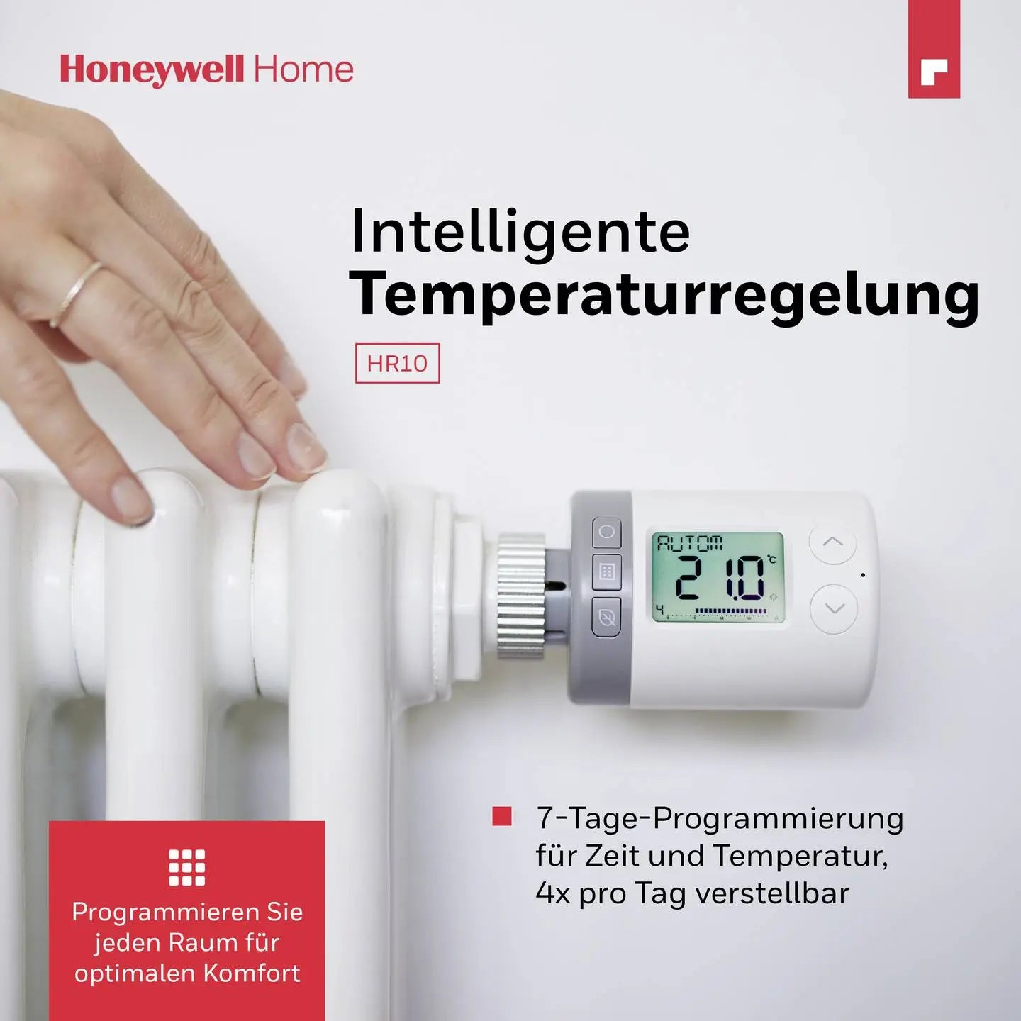 B-Ware Honeywell Home Hr10 R Elektr Heizkörperregler Thermostat Heizungssteuerung We599 - 5059085003265
