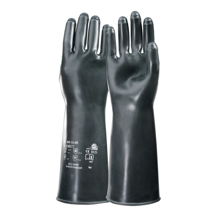 Honeywell Kcl Chemikalienschutz Handschuh Paar Butoject 898 Schutz Handschuhe B-Ware - 4008198789895