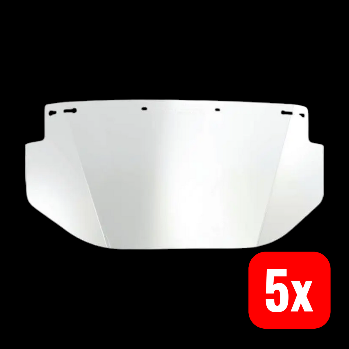 Honeywell Schutzscheibe Visier Supervizor Polycarbonat Klar Schutzschirm 5 STÜCK - 7312550023129