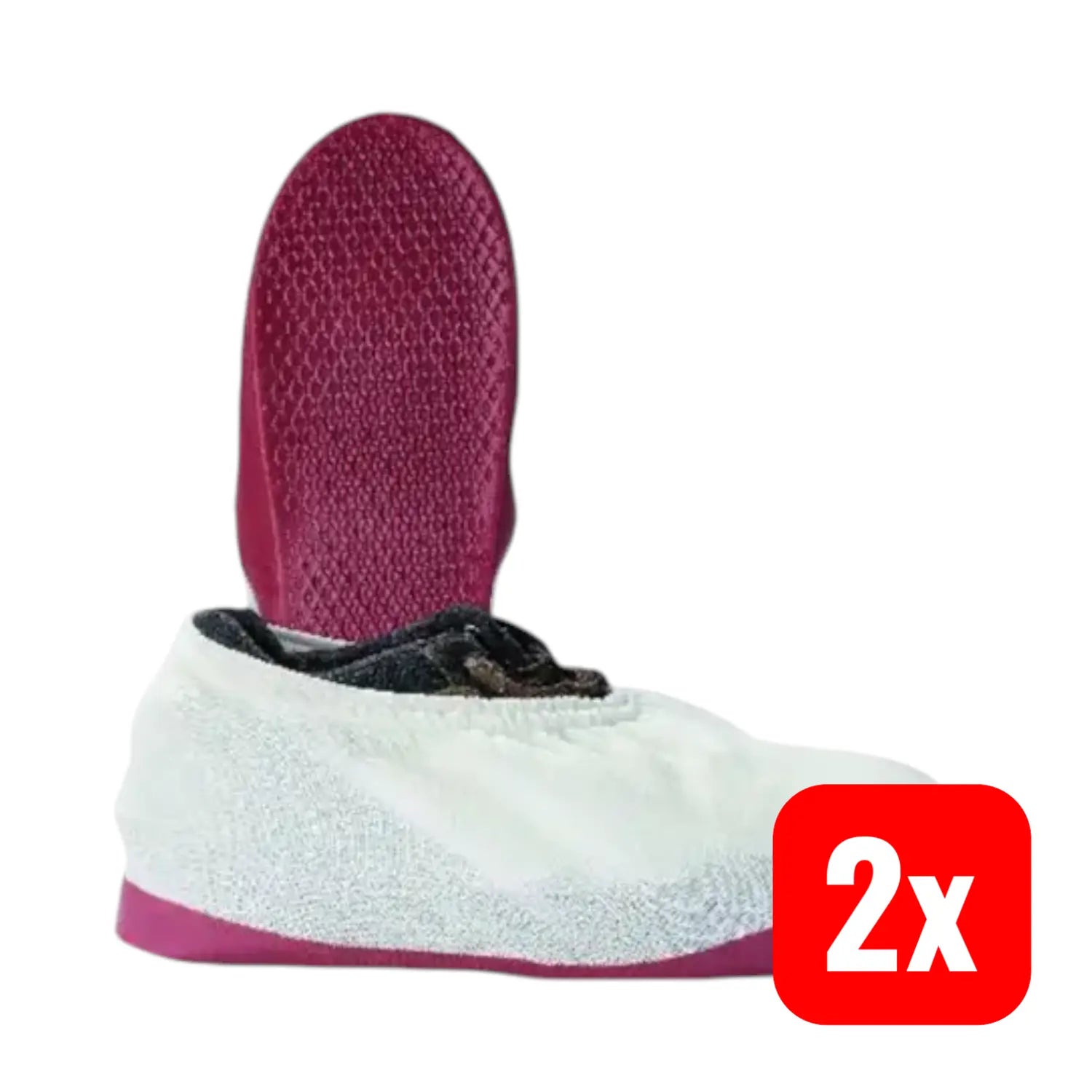 B-Ware Honeywell überziehschuh überschuh 971 Weiß Rot Größe 43 45 Polyester Pvc 2 Paar - 4008198797128