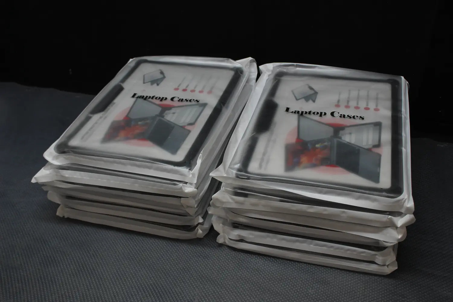 B-Ware Honju Fit Hülle Tasche Mac Book Air15.3 M2 Transparent Schwarz Laptop 12 Stück - 4260394862608