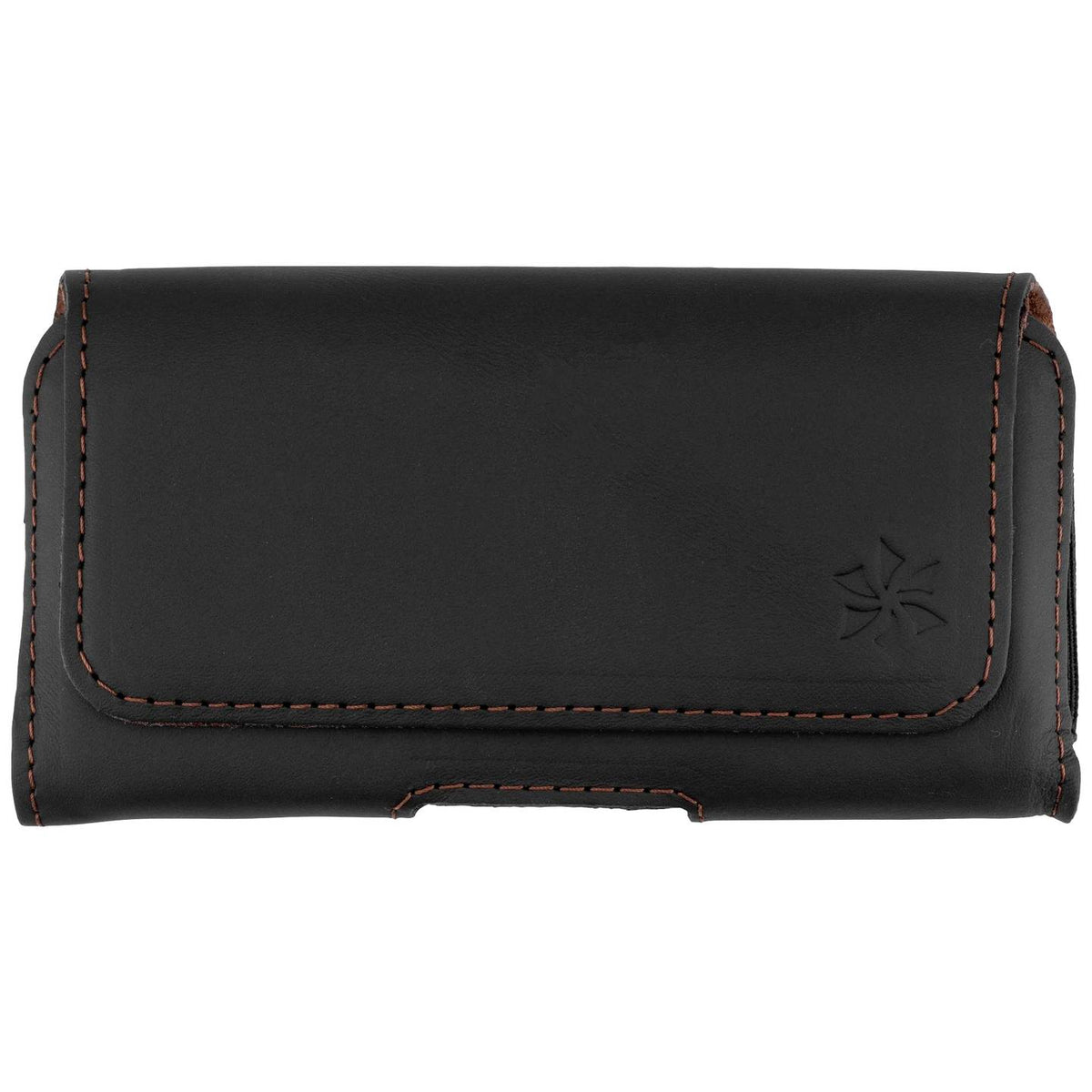 Honju Gürteltasche Handytasche horizon 5XL Schwarz Leder Smartphone 6,1-6,7 Zoll - 4260394862127