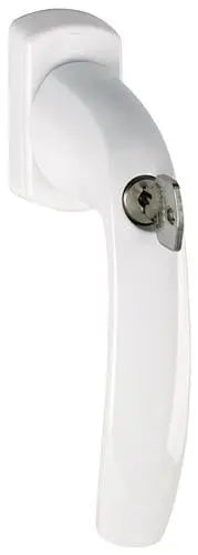 B-Ware Hoppe Fenstergriff Griff Fenster Alu F9016 32mm Abschließbar Tbt1 New York