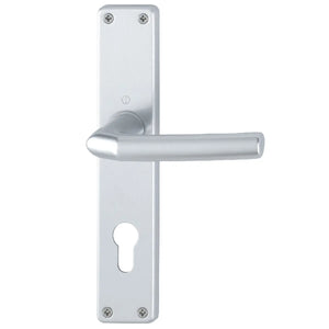 B-Ware Hoppe Langschildgarnitur Türgriff 1117/202 Sp Din L/R 244 7 Stück