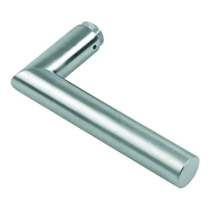 B-Ware Hoppe Türdrückerlochteil Griff Edelstahl Va F69 Matt 8mm Din 12 Stück - 4012789522457