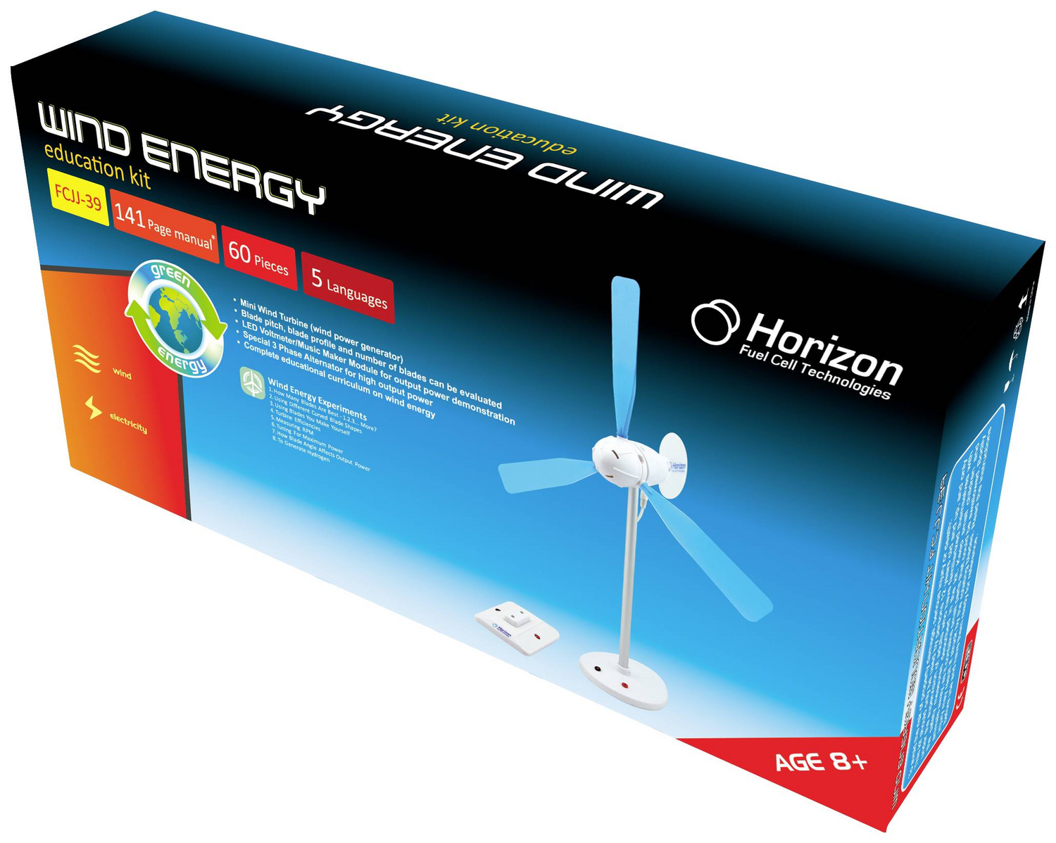 Horizon Educational Fcjj 39 Wind Energy Science Kit Windenergie Experimentierset B-Ware - 6972061950126