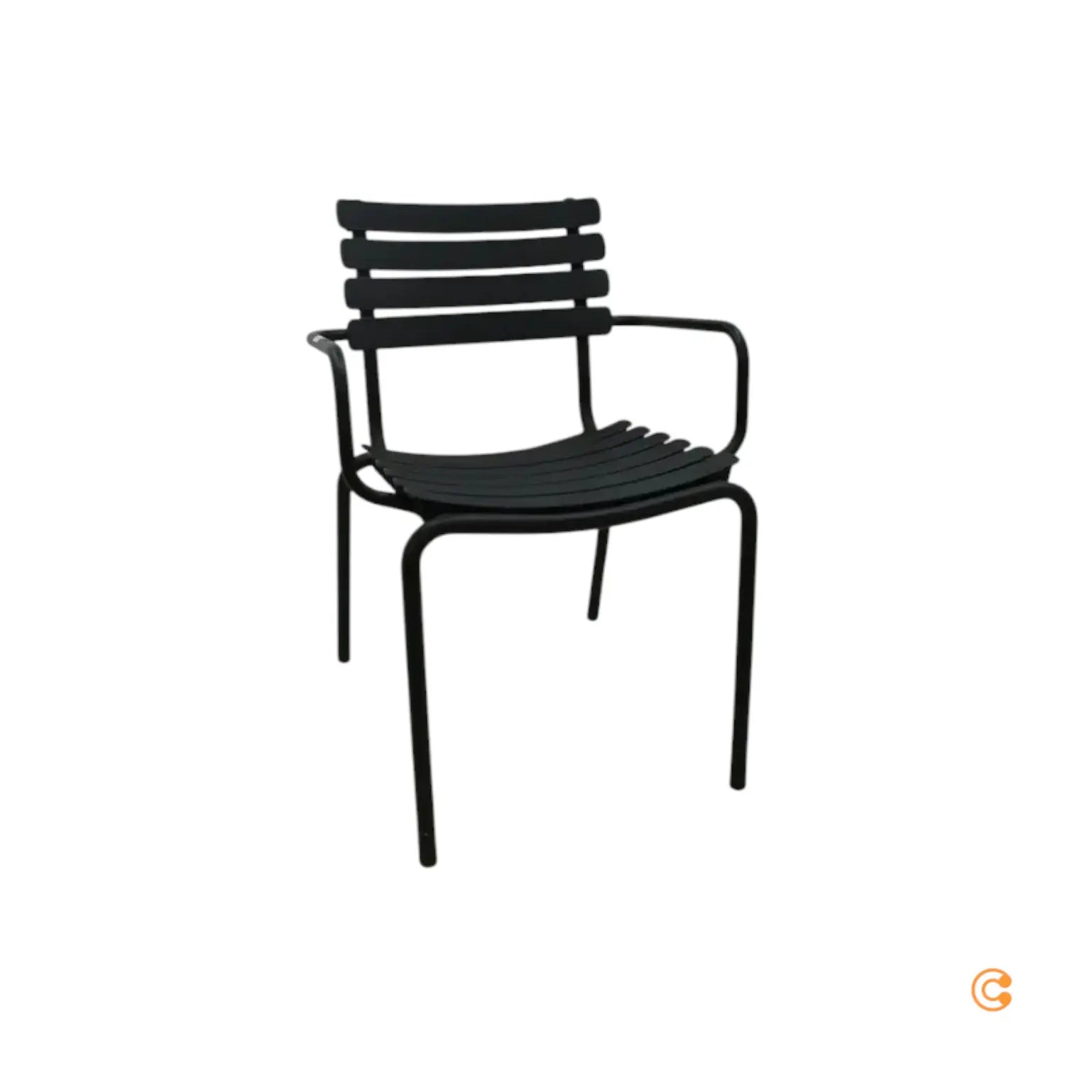 Houe Alua Armlehnstuhl Stuhl Gartenmöbel Außenstuhl Schwarz Siehe Text/Foto B-Ware - 5714098039631