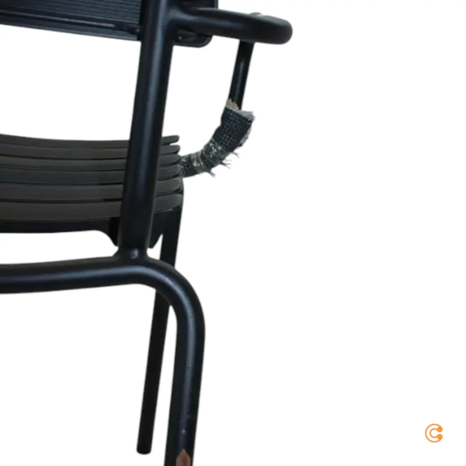Houe Alua Armlehnstuhl Stuhl Gartensitz Schwarz Stapelbar Möbel Siehe Text/Foto B-Ware - 5714098039631