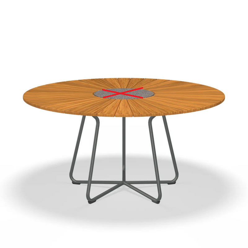 HOUE Tisch Esstisch Gartentisch Outdoor-Tisch Bambus SIEHE TEXT/FOTOS - 5714098004820