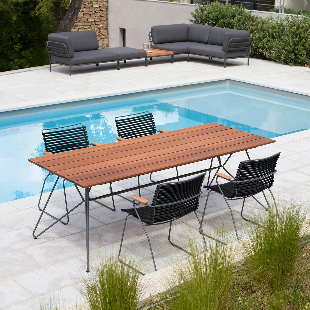 B-Ware Houe Click Outdoor Dining Armlehnstuhl Stuhl Gartenstuhl Lehne Multi Color - 5714098002680