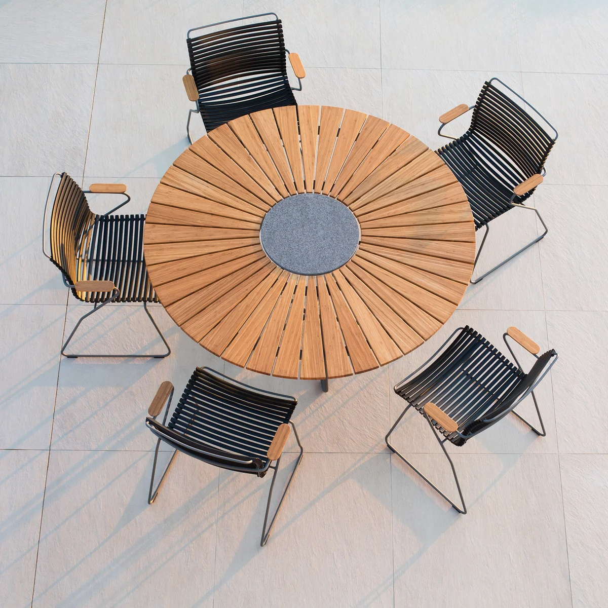 B-Ware Houe Click Outdoor Dining Armlehnstuhl Stuhl Gartenstuhl Lehne Multi Color - 5714098002680