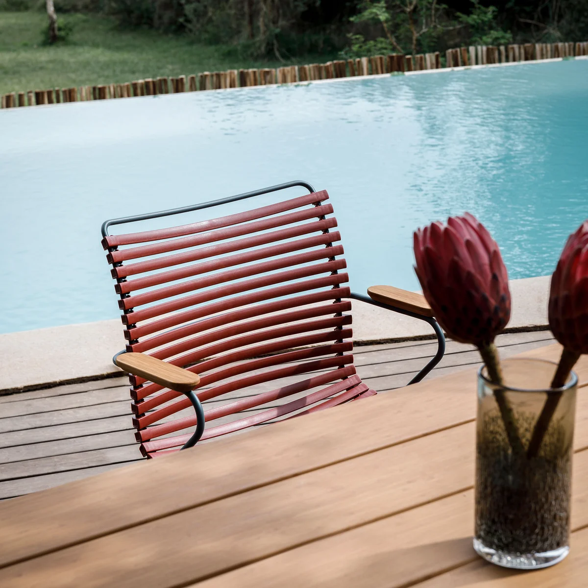 B-Ware Houe Click Outdoor Dining Armlehnstuhl Stuhl Gartenstuhl Lehne Multi Color - 5714098002680