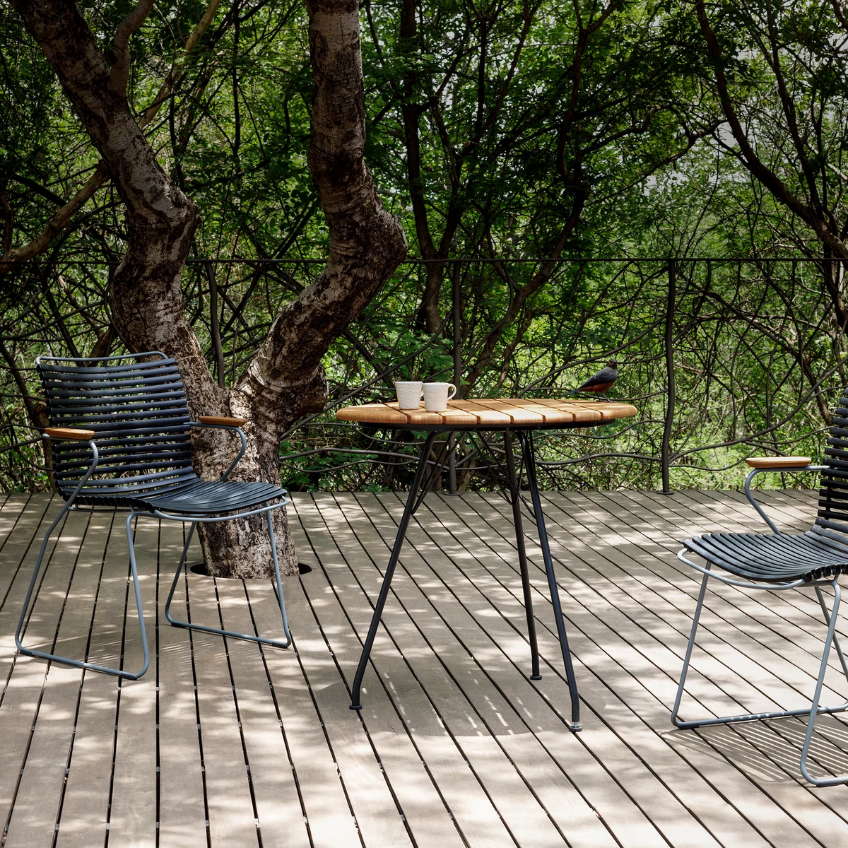 B-Ware Houe Click Outdoor Dining Armlehnstuhl Stuhl Gartenstuhl Lehne Multi Color - 5714098002680