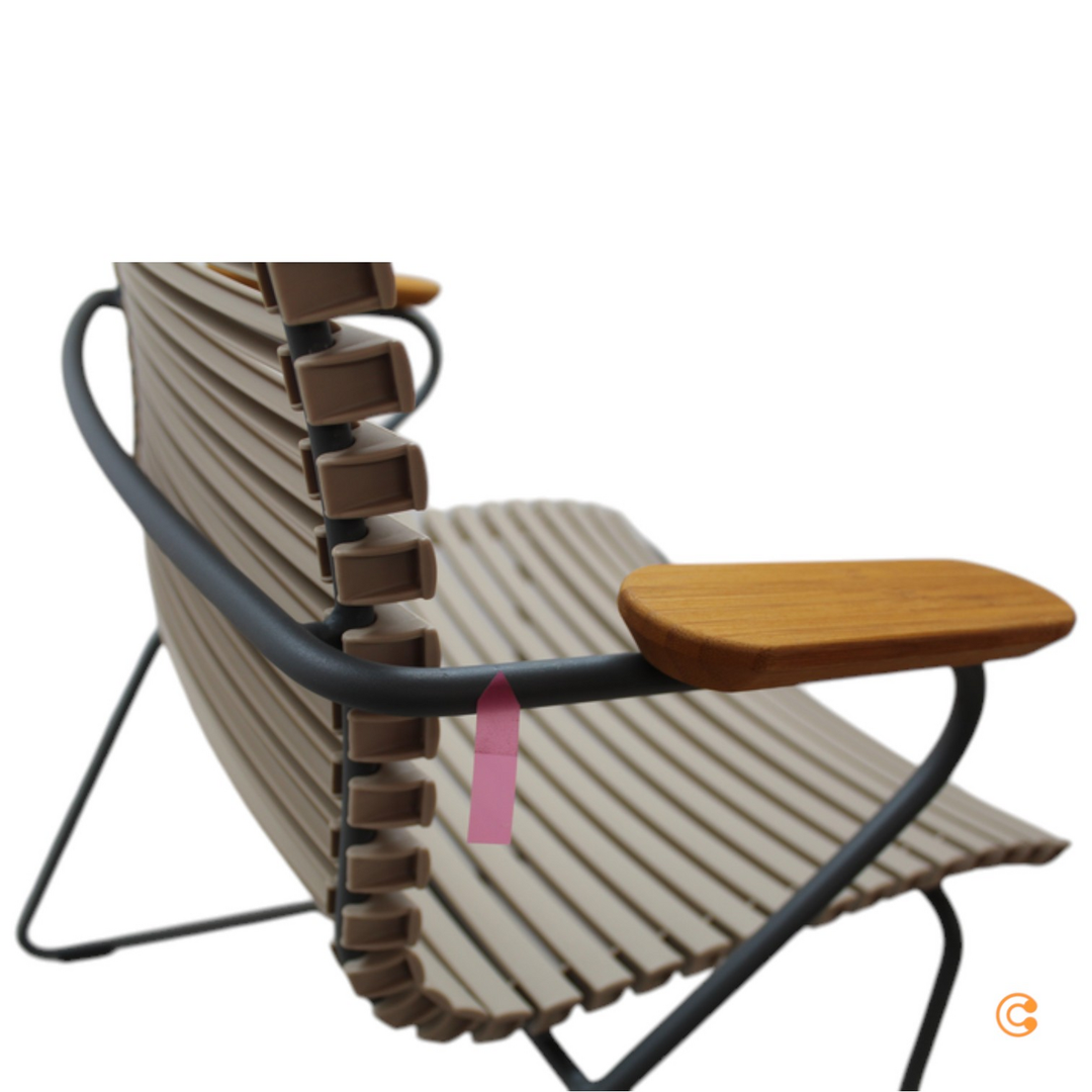 Houe Click Gartenstuhl Armlehnsessel Sessel Outdoorstuhl Siehe Text/Foto B-Ware - 5714098041603