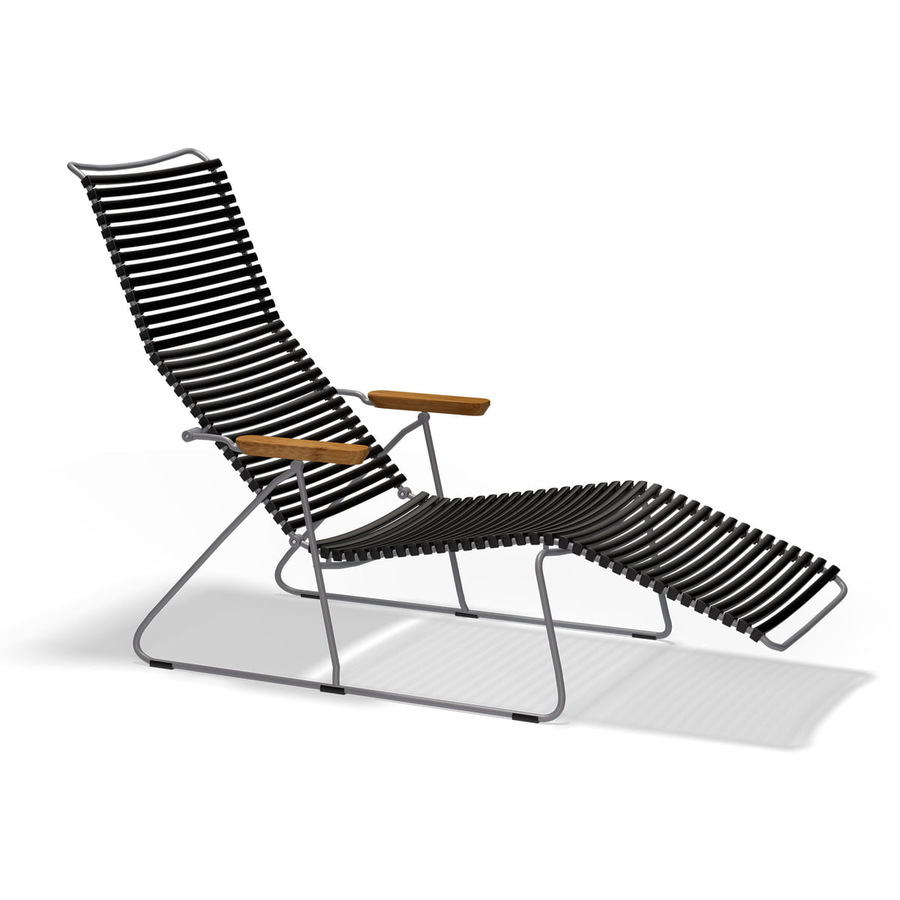 Houe Sonnenliege Liege Gartenmöbel Rückenlehne Bambusarmlehnen Siehe Text/Foto B-Ware - 5714098003335