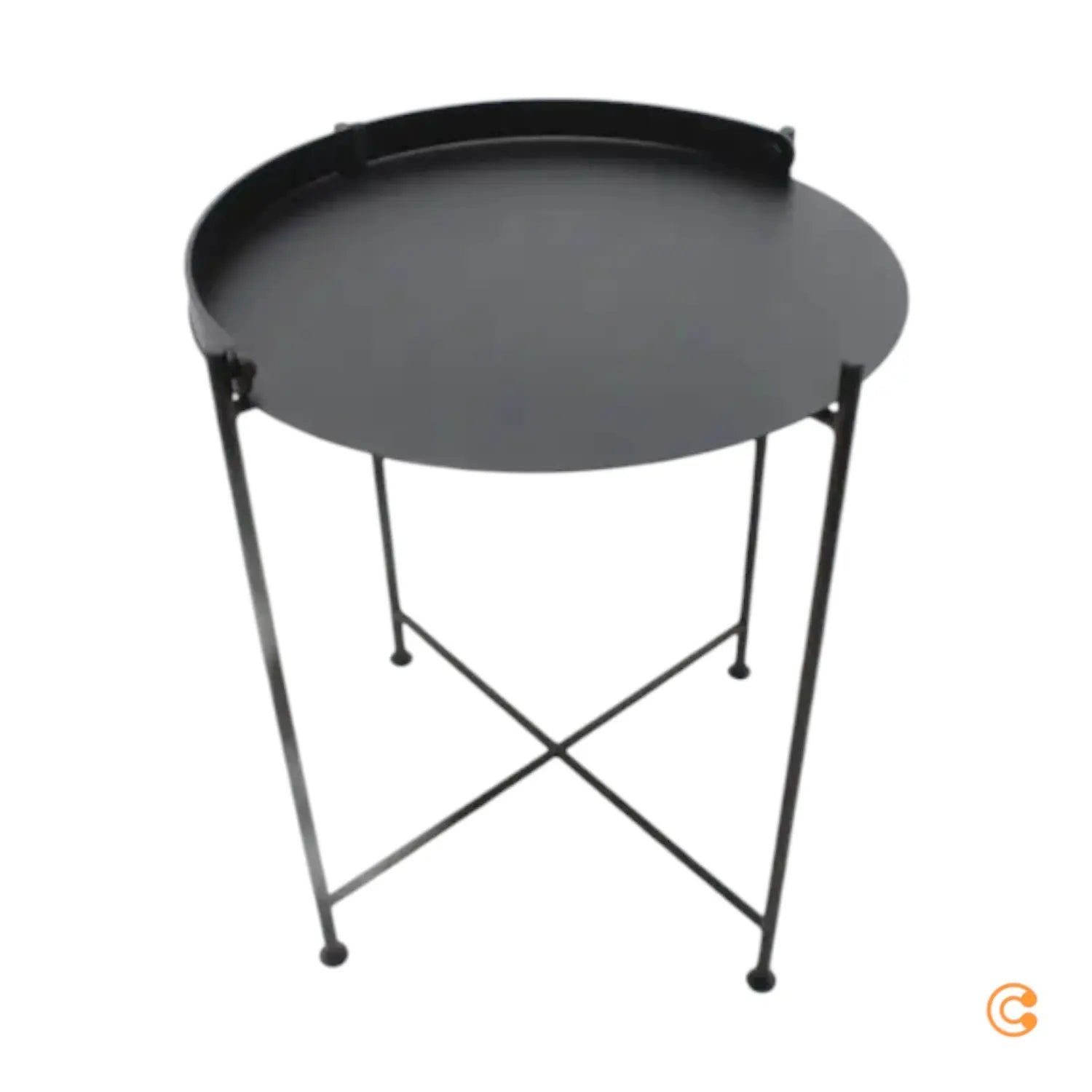 B-Ware Houe Beistelltisch Edge Tray Tisch Black 46 Cm Möbel Nachttisch Siehe Text/Foto - 5714098004677