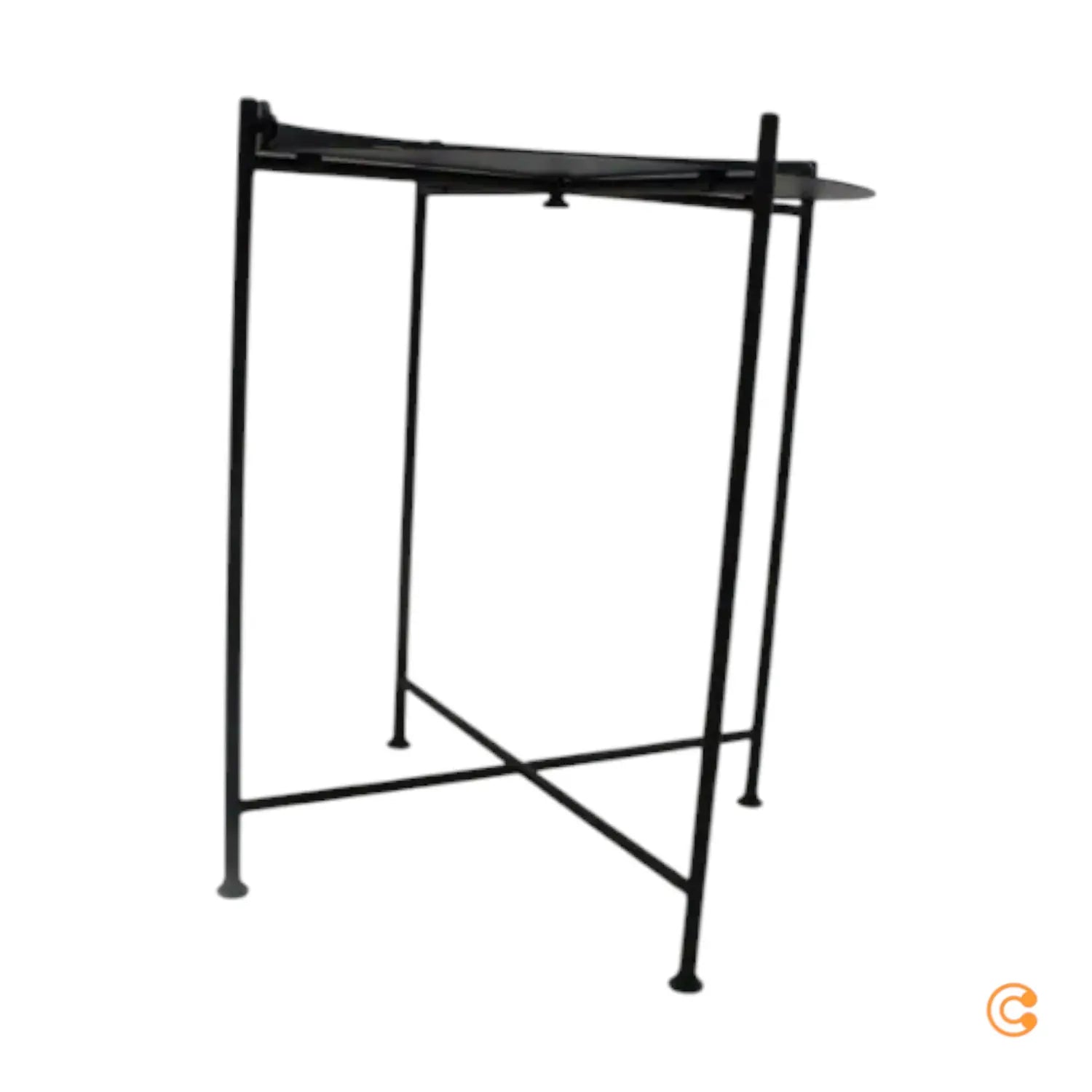 B-Ware Houe Beistelltisch Edge Tray Tisch Black 46 Cm Möbel Nachttisch Siehe Text/Foto - 5714098004677