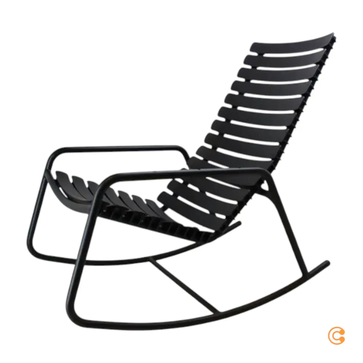 B-Ware Houe Re Clips Schommelstoel Relaxsessel Gartenstuhl Schwarz Siehe Text/Foto - 5714098014805