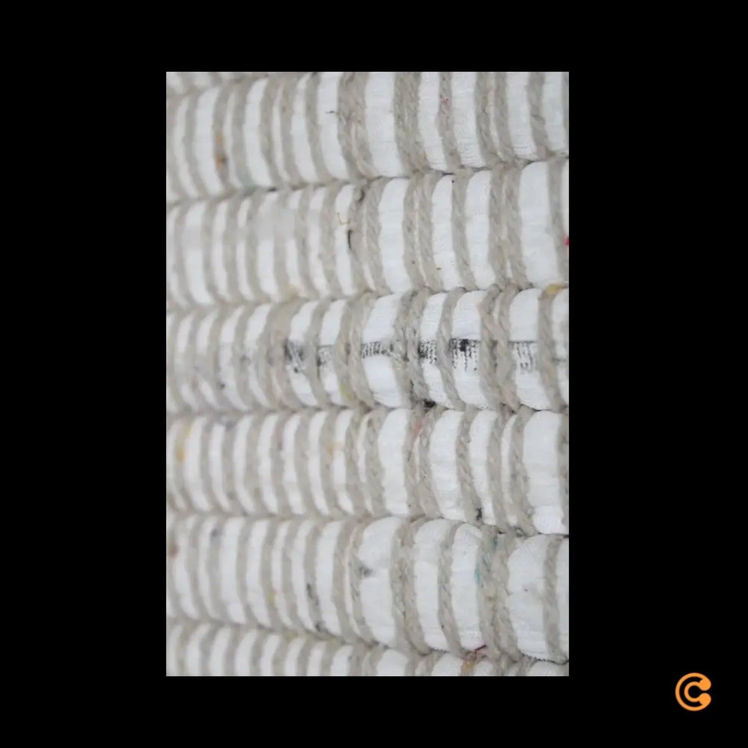 B-Ware House Doctor   Chindi Teppich 60 X 90 Cm Läufter Flurteppich Siehe Text/Foto - 5707644791640
