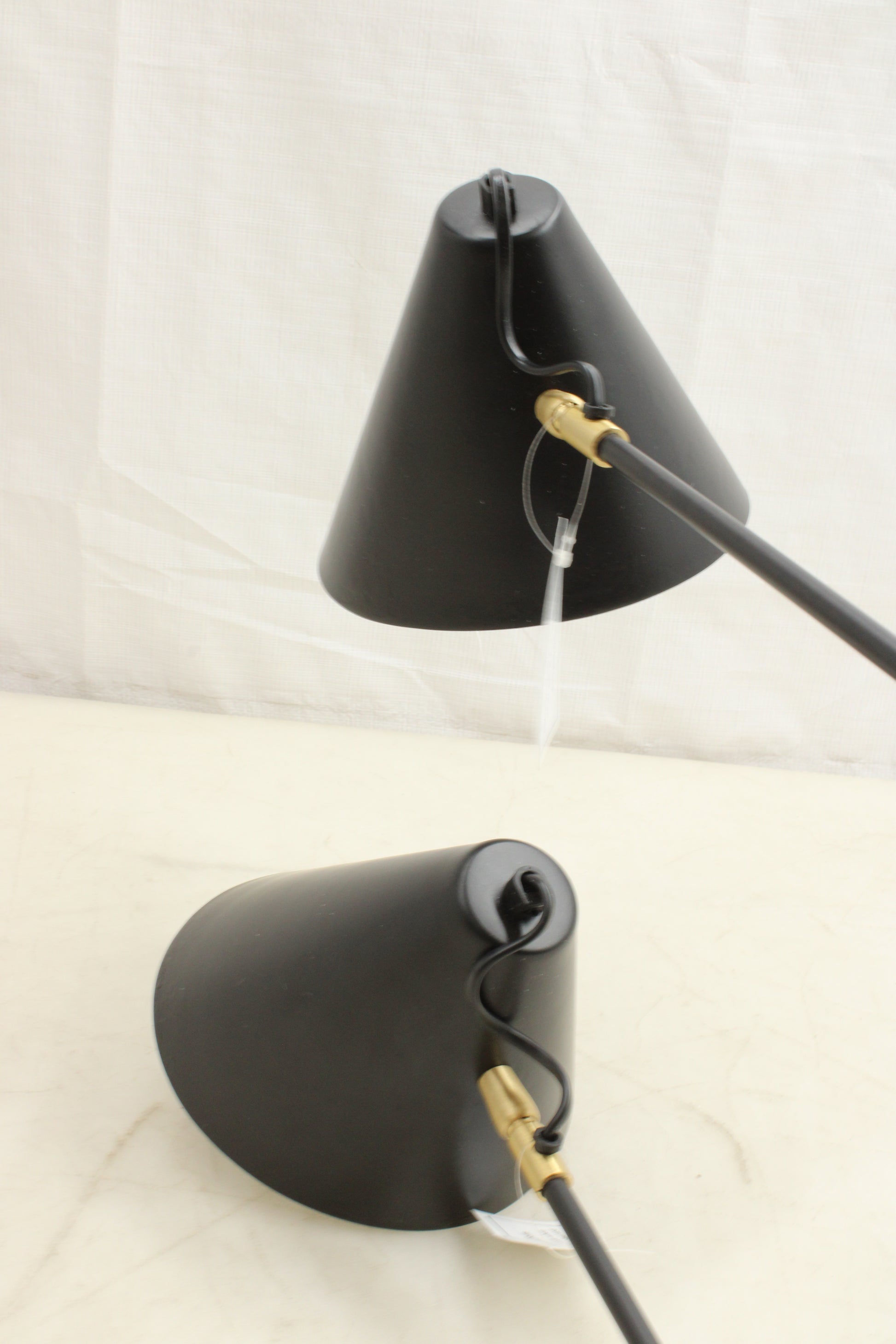 House Doctor Club Wandleuchte Double Leselampe Nachttischlampe 2 flammig Schwarz - 5707644447660