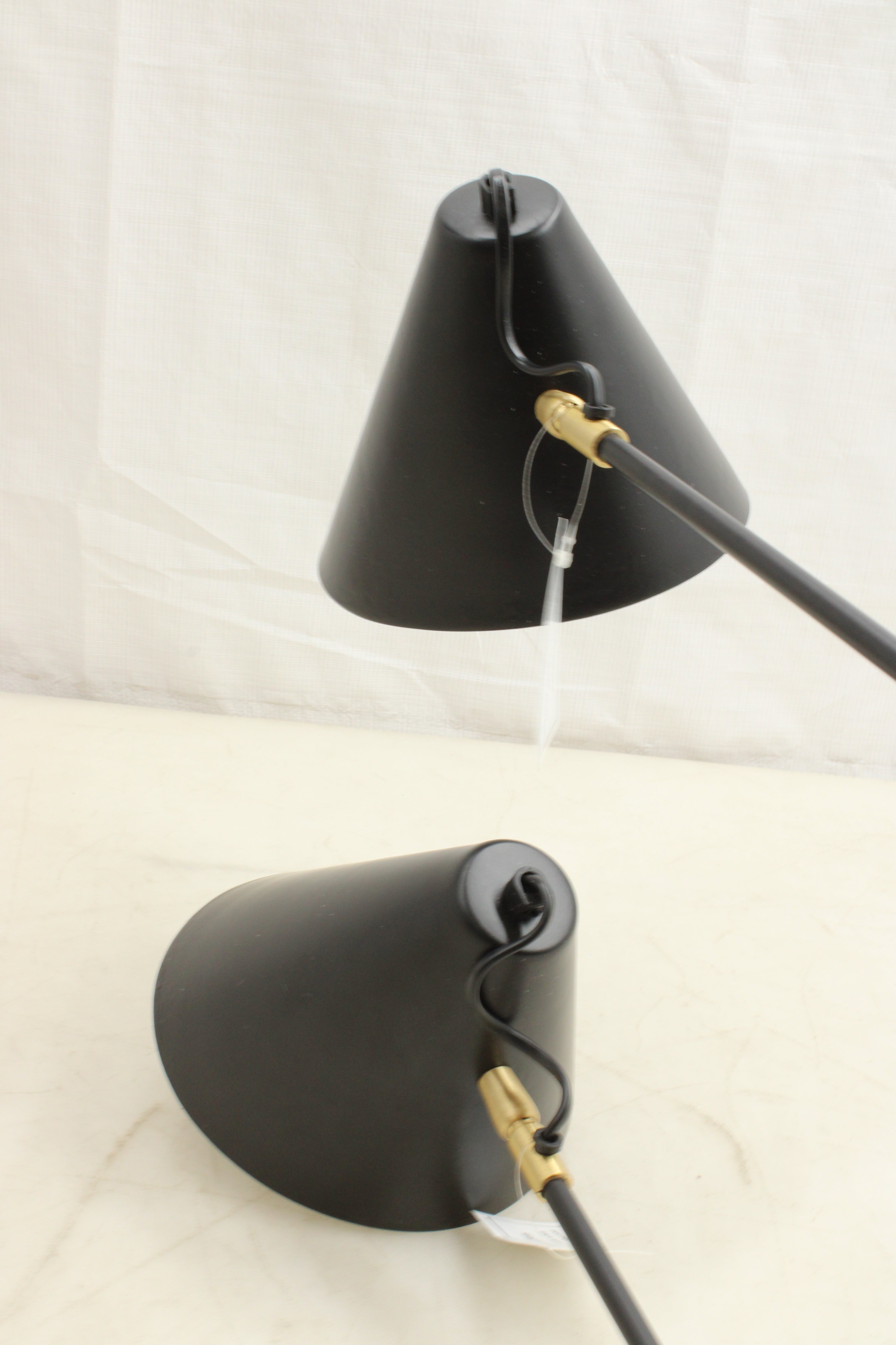 House Doctor Club Wandleuchte Double Leselampe Nachttischlampe 2 flammig Schwarz - 5707644447660
