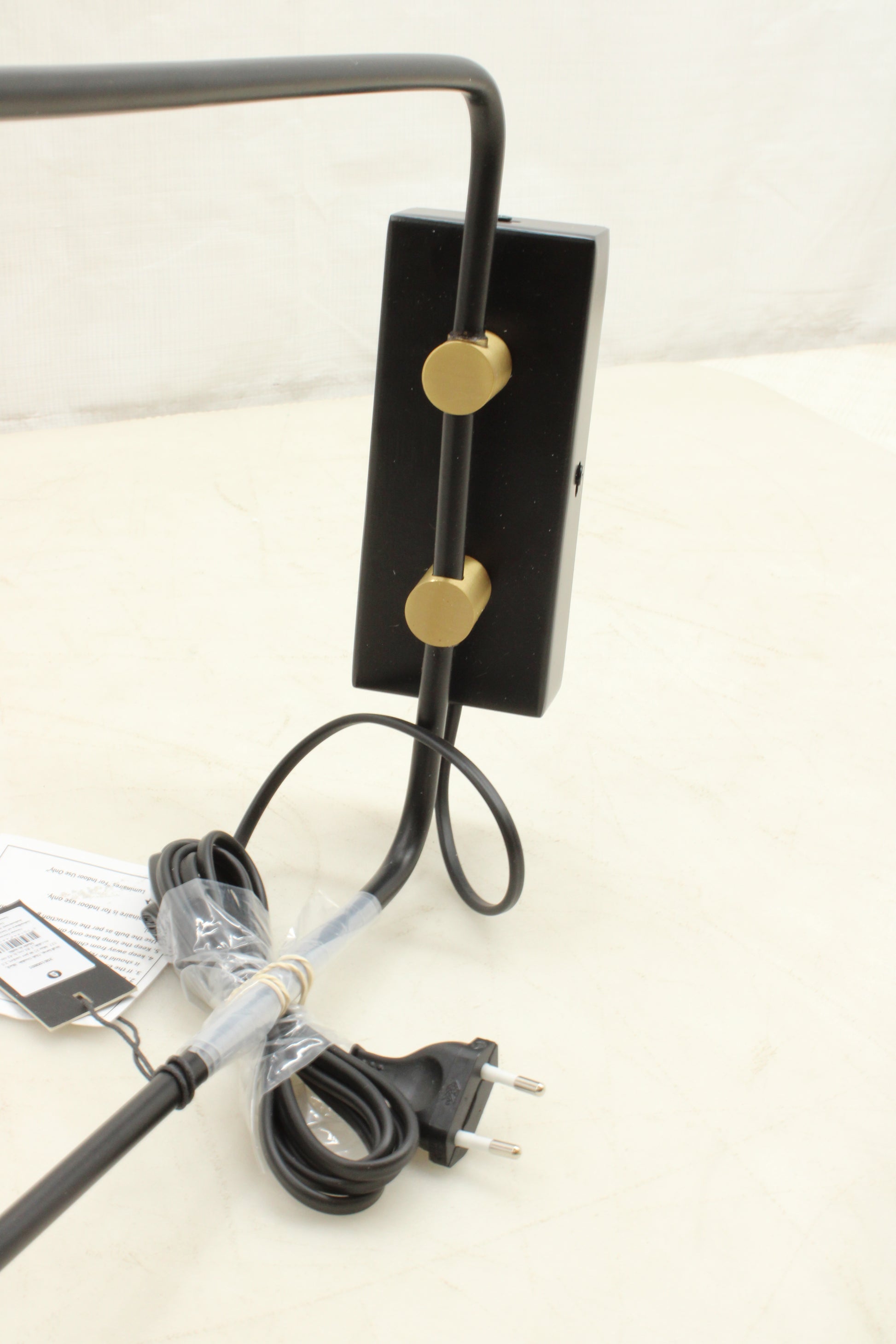 House Doctor Club Wandleuchte Double Leselampe Nachttischlampe 2 flammig Schwarz - 5707644447660