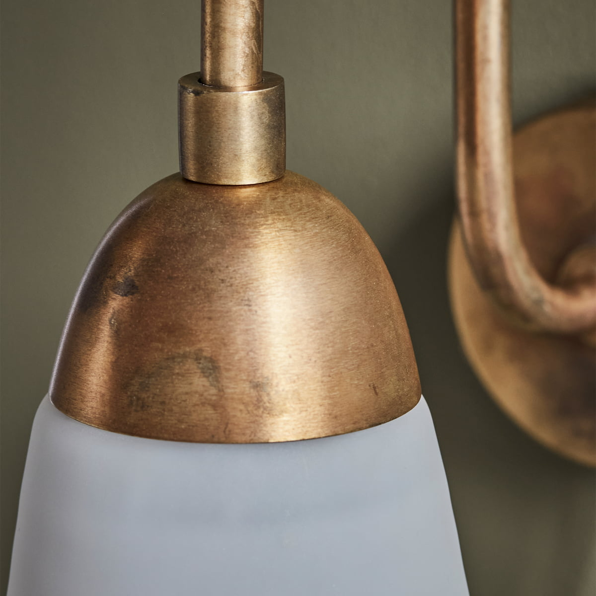 B-Ware House Doctor Drop Wandleuchte Wandlampe Wandlicht Leuchte Lampe Antikes Messi741