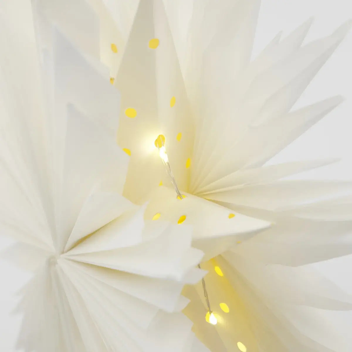 B-Ware House Doctor Christbaumschmuck Baumspitze Stern Led Leuchte Weiß Gant Top Star - 5707644913493