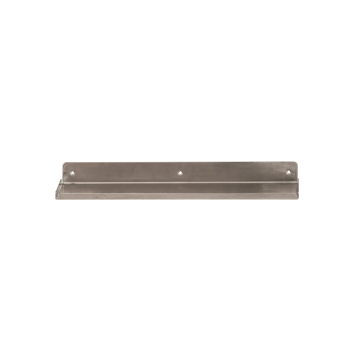 House Doctor Wandregal Ablage Regal Eisen Ledge Silber Gebürstet 43 Cm B-Ware - 5707644840973