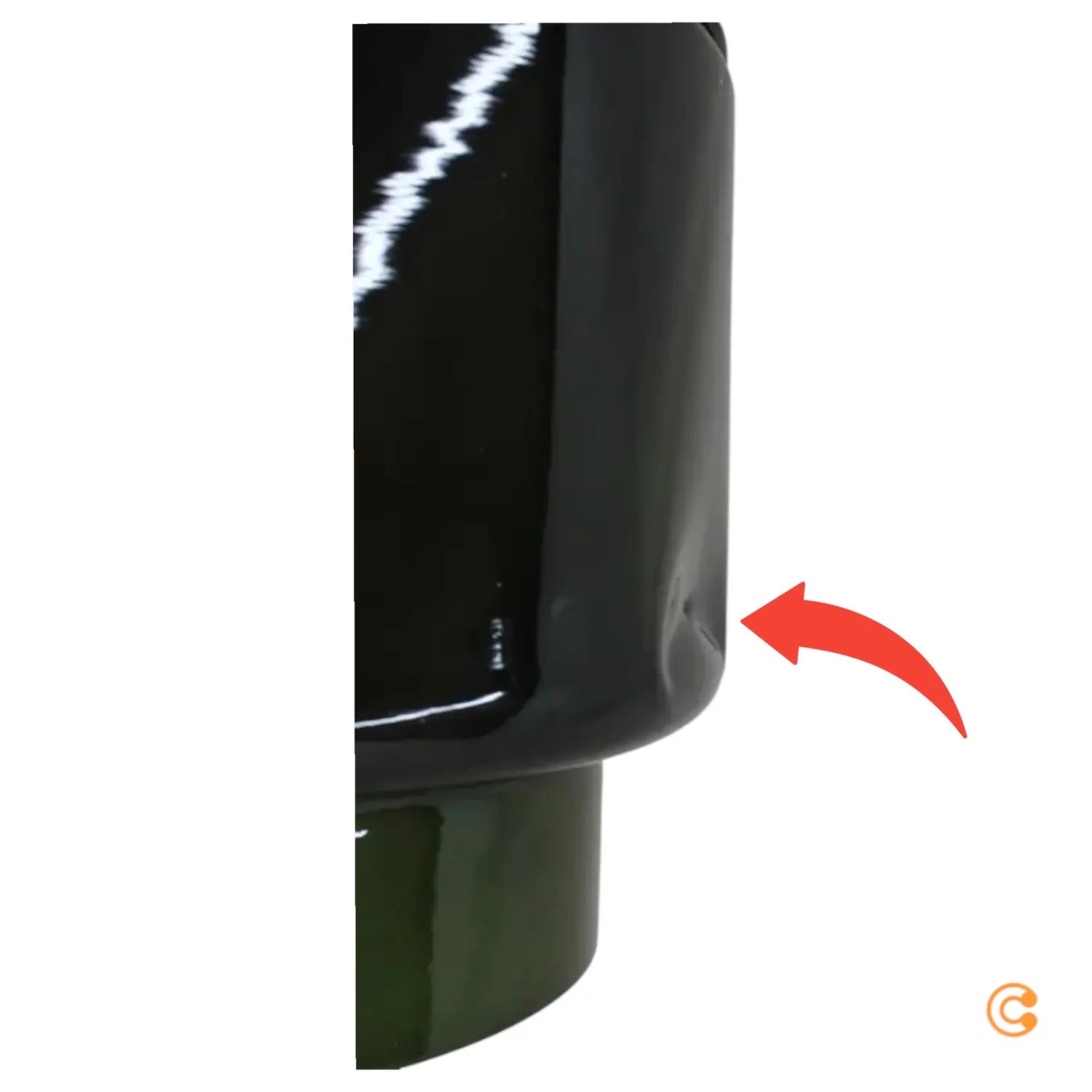 C-Ware House Doctor Pile Blumentöpfe übertopf 2 St. Rund Grün Siehe Text/Foto - 5707644862920