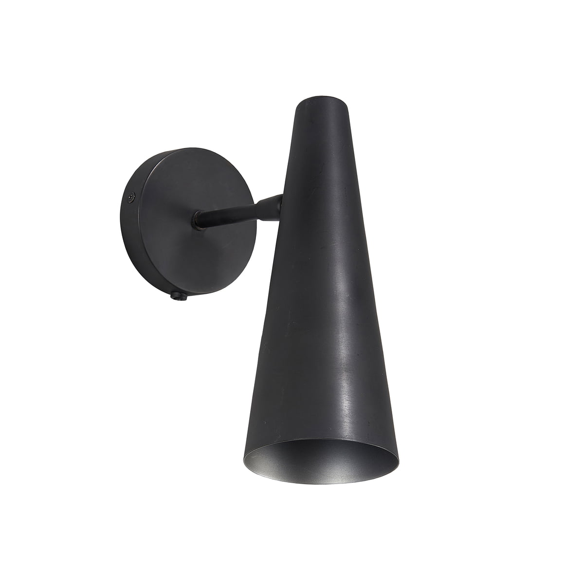 House Doctor Precise Wandleuchte Wandstrahler Spot Strahler 21cm matt schwarz - 5707644547421