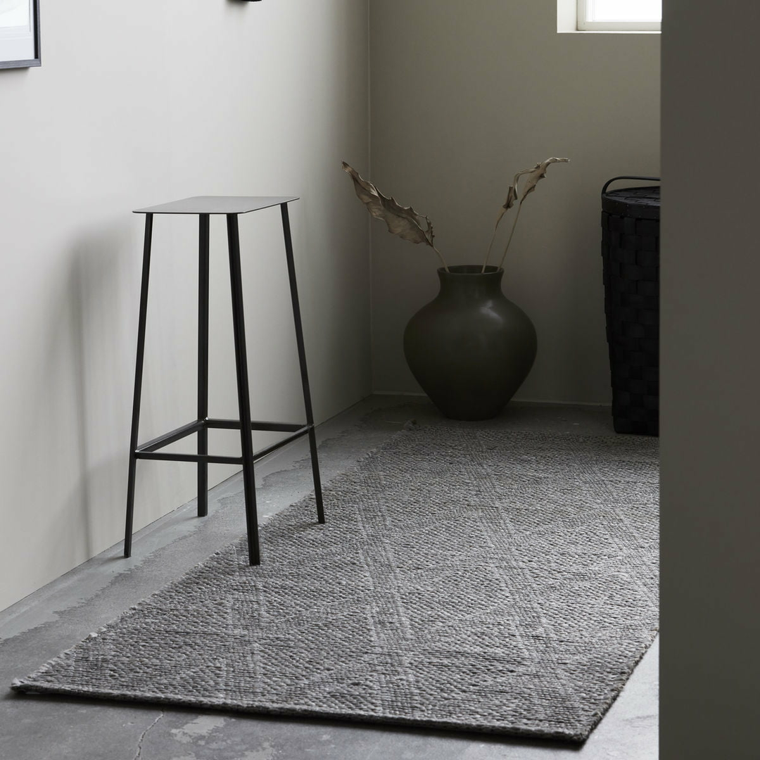 House Doctor Teppich Mara Flachgewebeteppich Vorleger Läufer 200x300cm Grau B-Ware - 5707644762541