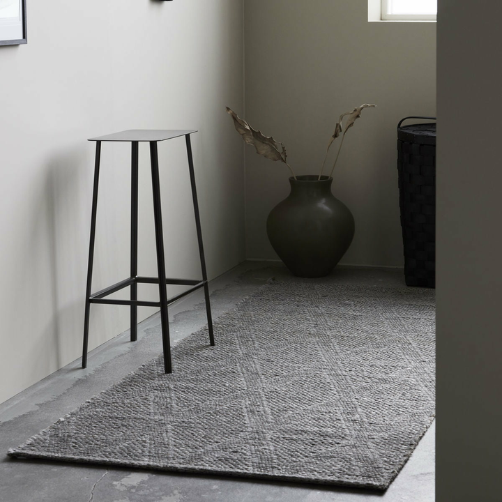 House Doctor Teppich Mara Flachgewebeteppich Vorleger Läufer 200x300cm Grau B-Ware - 5707644762541