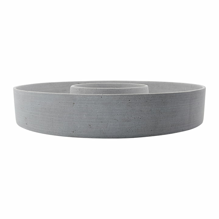 B-Ware House Doctor The Ring Kerzenhalter Kerzenständer Windlichthalter ø 45 Cm Grau - 5707644850590