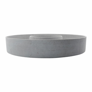 B-Ware House Doctor The Ring Kerzenhalter Kerzenständer Windlichthalter ø 45 Cm Grau