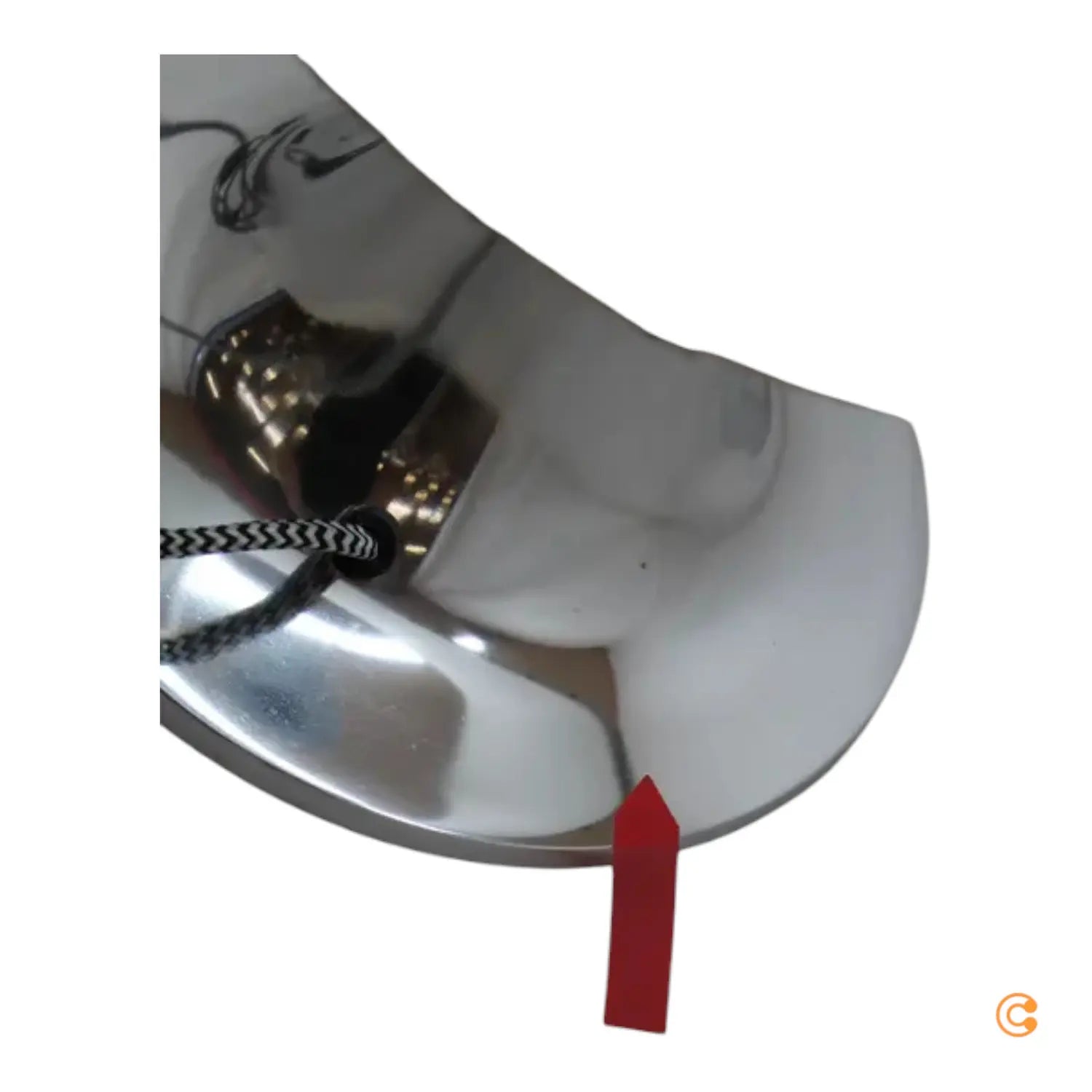 House Doctor Tulip Tischleuchte Lampe Silber Finish Beleuchtung Siehe Text/Foto B-Ware - 5707644887930