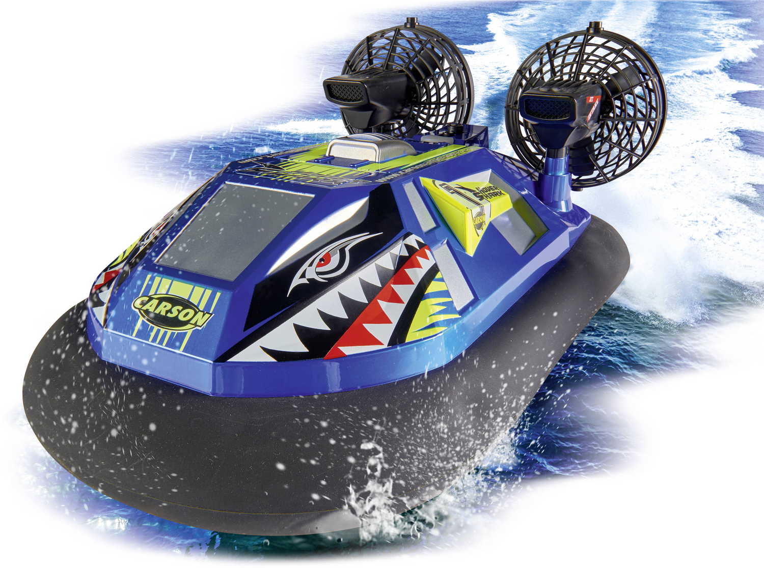 Carson Modellsport Hovershark Rc Luftkissenboot Modellboot Siehe Text/Foto B-Ware - 4005299180309