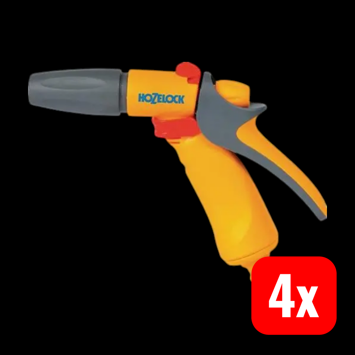HOZELOCK Spritzpistole Brause Jet-Spray Stecksystem Garten Bewässerung 4 STÜCK - 5010646062442